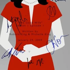 RARE-T Limited Edition Frames The Good Wife Script Limited Signature Edition Studio Licensed Custom Frame