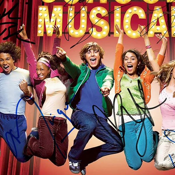 RARE-T Limited Edition Frames High School Musical - Original TV Movie Soundtrack Platinum LP Limited Signature Edition Studio Licensed Custom Frame 4 RARE-T Limited Edition Frames High School Musical - Original TV Movie Soundtrack Platinum LP Limited Signature Edition Studio Licensed Custom Frame