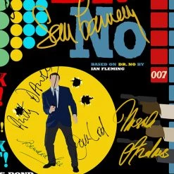 RARE-T James Bond Dr. No Script Limited Signature Edition Studio Licensed Custom Frame 15 RARE-T James Bond Dr. No Script Limited Signature Edition Studio Licensed Custom Frame