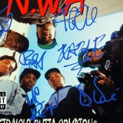 RARE-T N.W.A. Straight Outta Compton LP Cover Limited Signature Edition Studio Licensed Custom Frame Limited Edition Frames 10 RARE-T N.W.A. Straight Outta Compton LP Cover Limited Signature Edition Studio Licensed Custom Frame Limited Edition Frames