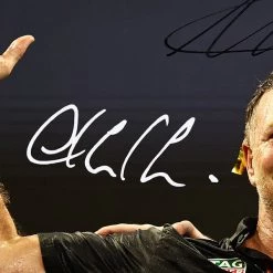 RARE-T Max Verstappen & Christian Horner Red Bull World Champions Photo Limited Signature Edition Licensed Custom Frame Limited Edition Frames