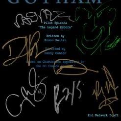 RARE-T Limited Edition Frames Gotham Limited Signature Edition Studio Licensed Script Custom Frame