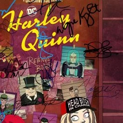 RARE-T Harley Quinn Transcript Limited Signature Edition Studio Licensed Custom Frame Limited Edition Frames