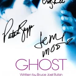 RARE-T Ghost (1990) Script Limited Signature Edition Studio Licensed Custom Frame Limited Edition Frames