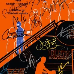 RARE-T Arrested Development Script Limited Signature Edition Studio Licensed Custom Frame Limited Edition Frames