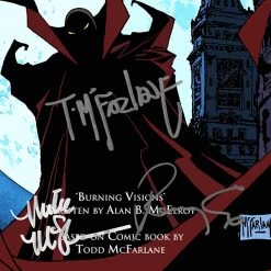 RARE-T Spawn Animated Series Transcript Limited Signature Edition Studio Licensed Custom Frame 17 RARE-T Spawn Animated Series Transcript Limited Signature Edition Studio Licensed Custom Frame