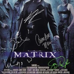 RARE-T The Matrix Mini Poster Limited Signature Edition Studio Licensed Custom Frame