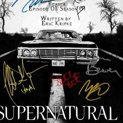 RARE-T Supernatural - Pilot Script Limited Signature Edition Studio Licensed Custom Frame Limited Edition Frames 15 RARE-T Supernatural - Pilot Script Limited Signature Edition Studio Licensed Custom Frame Limited Edition Frames