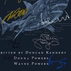 RARE-T Deep Blue Sea Transcript Limited Signature Edition Studio Licensed Custom Rame Limited Edition Frames