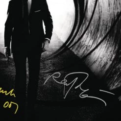 RARE-T Limited Edition Frames Skyfall 007 - Soundtrack LP Cover Limited Signature Edition Studio Licensed Custom Frame