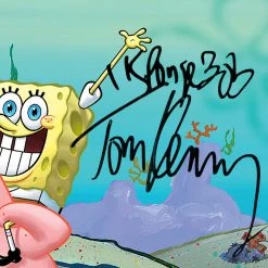 RARE-T Spongebob Squarepants & Patrick Photo Limited Signature Edition Studio Licensed Custom Frame