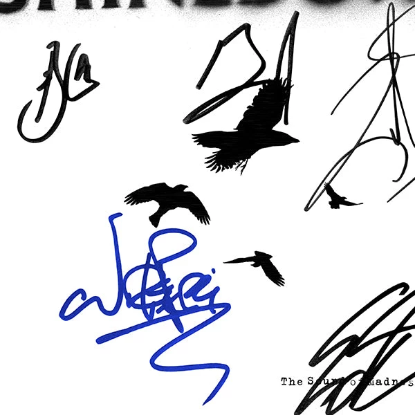 RARE-T Shinedown - The Sound Of Madness Gold LP Limited Signature Edition Studio Licensed Custom Frame Limited Edition Frames 6 RARE-T Shinedown - The Sound Of Madness Gold LP Limited Signature Edition Studio Licensed Custom Frame Limited Edition Frames