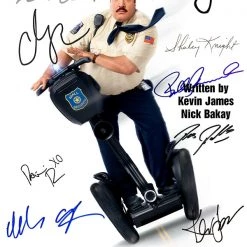 RARE-T Limited Edition Frames Paul Blart: Mall Cop Script Limited Signature Edition Studio Licensed Custom Frame