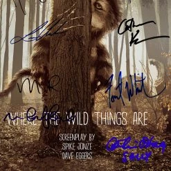 RARE-T Where The Wild Things Are Script Limited Signature Edition Studio Licensed Custom Frame
