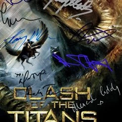 RARE-T Limited Edition Frames Clash Of The Titans Script Limited Signature Edition Studio Licensed Custom Frame