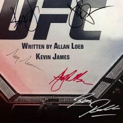 RARE-T Sports Memorabilia Here Comes The Boom Transcript Limited Signature Edition Studio Licensed Custom Frame