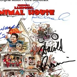 RARE-T Animal House - Original Motion Picture Soundtrack Gold LP Limited Signature Edition Studio Licensed Custom Frame NEW