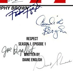 RARE-T Limited Edition Frames Murphy Brown Transcript Limited Signature Edition Studio Licensed Custom