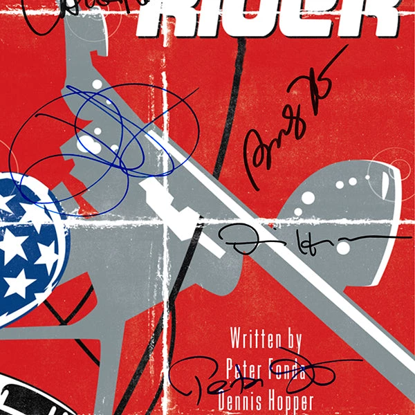 RARE-T Limited Edition Frames Easy Rider Transcript Limited Signature Edition Studio Licensed Custom Frame 6 RARE-T Limited Edition Frames Easy Rider Transcript Limited Signature Edition Studio Licensed Custom Frame