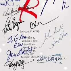RARE-T Ready To Ship! - The Young And The Restless Script Limited Signature Edition Studio Licensed Custom Frame