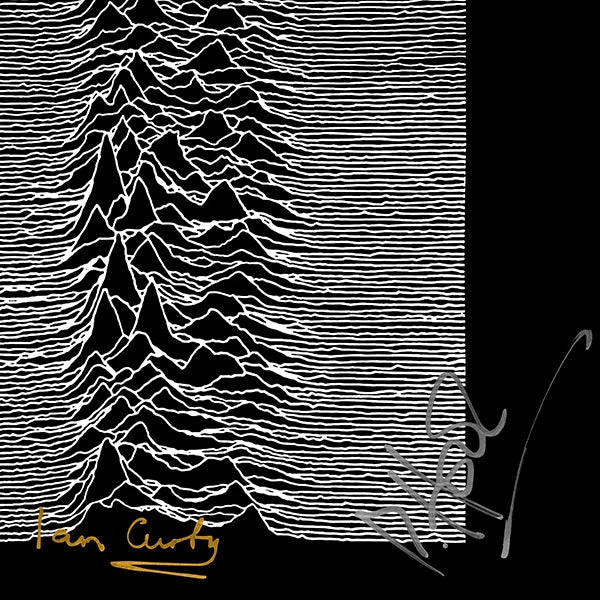 RARE-T Joy Division - Unknown Pleasures LP Cover Limited Signature Edition Studio Licensed Custom Frame 5 RARE-T Joy Division - Unknown Pleasures LP Cover Limited Signature Edition Studio Licensed Custom Frame