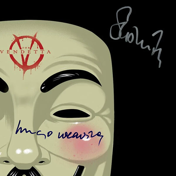 RARE-T Limited Edition Frames V For Vendetta - Original Television Soundtrack Gold LP Limited Signature Edition Studio Licensed Custom Frame 5 RARE-T Limited Edition Frames V For Vendetta - Original Television Soundtrack Gold LP Limited Signature Edition Studio Licensed Custom Frame