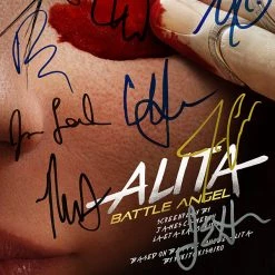 RARE-T Alita: Battle Angel Transcript Limited Signature Edition Studio Licensed Custom Frame