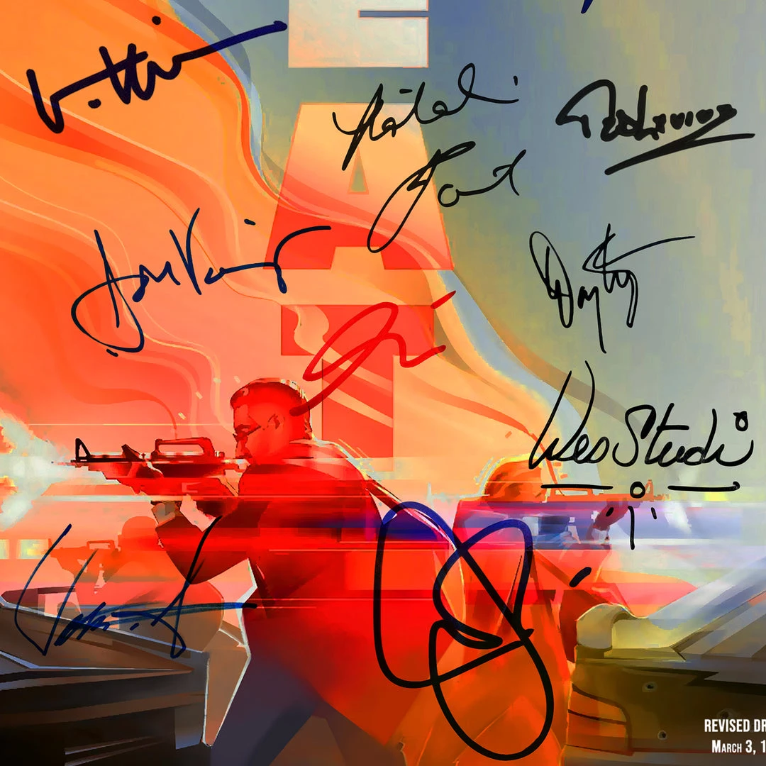 RARE-T Heat Script Limited Signature Edition Studio Licensed Custom Frame 4 RARE-T Heat Script Limited Signature Edition Studio Licensed Custom Frame