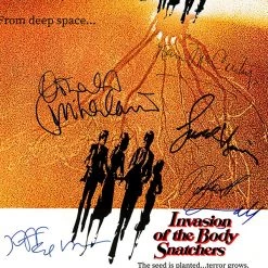 RARE-T Invasion Of The Body Snatchers 1978 Transcript Limited Signature Edition Studio Licensed Custom Frame Limited Edition Frames