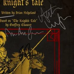 RARE-T Limited Edition Frames A Knight's Tale Script Limited Signature Edition Studio Licensed Custom Frame 18 RARE-T Limited Edition Frames A Knight's Tale Script Limited Signature Edition Studio Licensed Custom Frame