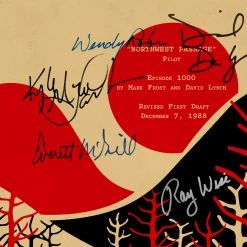 RARE-T Twin Peaks (1990) Script Limited Signature Edition Studio Licensed Custom Frame Limited Edition Frames 18 RARE-T Twin Peaks (1990) Script Limited Signature Edition Studio Licensed Custom Frame Limited Edition Frames