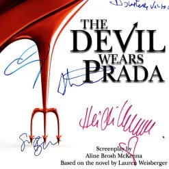 RARE-T NEW The Devil Wears Prada Script Limited Signature Edition Studio Licensed Custom Frame