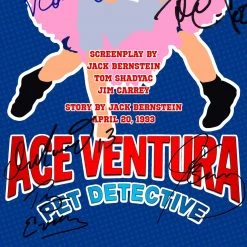 RARE-T Ready To Ship! - Ace Ventura: Pet Detective Script Limited Signature Edition Studio Licensed Custom Frame Ready To Ship! 48 Hour Shipping! 14 RARE-T Ready To Ship! - Ace Ventura: Pet Detective Script Limited Signature Edition Studio Licensed Custom Frame Ready To Ship! 48 Hour Shipping!