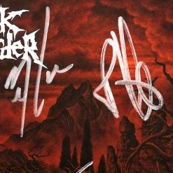 RARE-T Black Dahlia Murders - Nightbringers Platinum LP Limited Signature Edition Studio Licensed Custom Frame