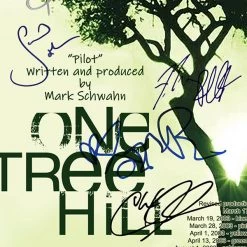 RARE-T One Tree Hill Script Limited Signature Edition Studio Licensed Custom Frame Limited Edition Frames