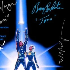 RARE-T Tron (1982) Script Limited Signature Edition Studio Licensed Custom Frame