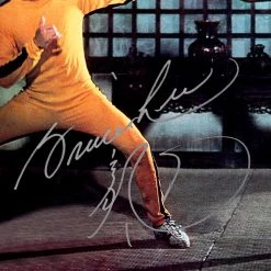 RARE-T Limited Edition Frames Game Of Death Bruce Lee & Kareem Abdul-Jabbar Photo Limited Signature Edition Studio Licensed Custom Frame