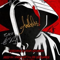 RARE-T Limited Edition Frames I Know What You Did Last Summer Script Limited Signature Edition Studio Licensed Custom Frame