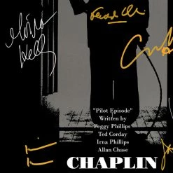 RARE-T Chaplin (1992) Transcript Limited Signature Edition Studio Licensed Custom Frame 17 RARE-T Chaplin (1992) Transcript Limited Signature Edition Studio Licensed Custom Frame