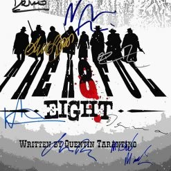 RARE-T Hateful Eight Script Limited Signature Edition Studio Licensed Custom Frame