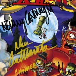 RARE-T Limited Edition Frames The Simpsons Treehouse Of Horror Photo Limited Signature Edition Studio Licensed Custom Frame