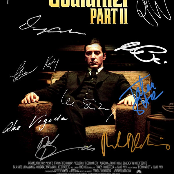 RARE-T The Godfather Part II Mini Poster Limited Signature Edition Studio Licensed Custom Frame NEW 4 RARE-T The Godfather Part II Mini Poster Limited Signature Edition Studio Licensed Custom Frame NEW