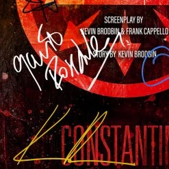 RARE-T Constantine Script Limited Signature Edition Studio Licensed Custom Frame 18 RARE-T Constantine Script Limited Signature Edition Studio Licensed Custom Frame