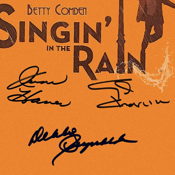 RARE-T Singin’ In The Rain Script Limited Signature Edition Studio Licensed Custom Frame Limited Edition Frames 6 RARE-T Singin’ In The Rain Script Limited Signature Edition Studio Licensed Custom Frame Limited Edition Frames