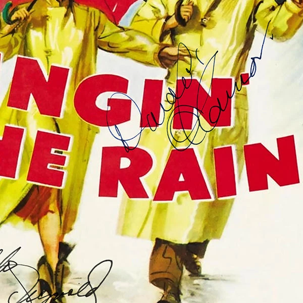RARE-T Singin' In The Rain - Soundtrack LP Cover Limited Signature Edition Studio Licensed Custom Frame Limited Edition Frames 5 RARE-T Singin' In The Rain - Soundtrack LP Cover Limited Signature Edition Studio Licensed Custom Frame Limited Edition Frames
