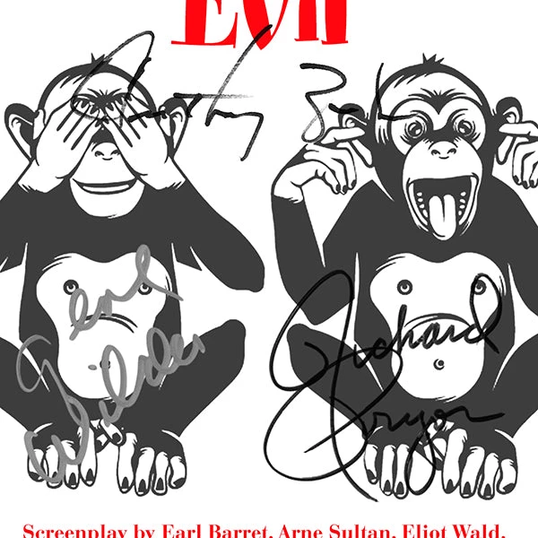 RARE-T Limited Edition Frames See No Evil Hear No Evil Transcript Limited Signature Edition Studio Licensed Custom Frame 6 RARE-T Limited Edition Frames See No Evil Hear No Evil Transcript Limited Signature Edition Studio Licensed Custom Frame