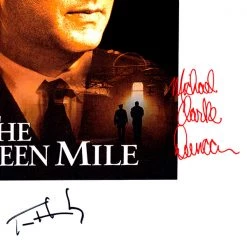 RARE-T The Green Mile Script Limited Signature Edition Studio Licensed Custom Frame Limited Edition Frames