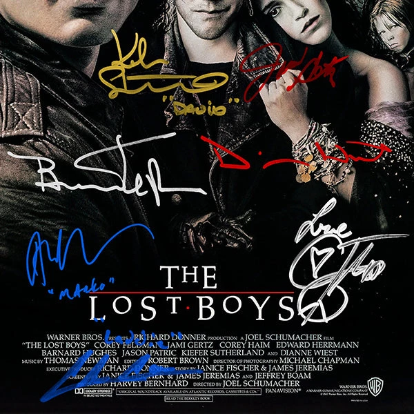 RARE-T The Lost Boys Mini Poster Limited Signature Edition Studio Licensed Custom Frame 5 RARE-T The Lost Boys Mini Poster Limited Signature Edition Studio Licensed Custom Frame