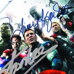 RARE-T Avengers Magazine Photo Limited Signature Edition Studio Licensed Custom Frame