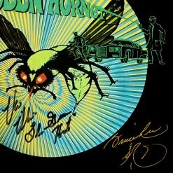 RARE-T Limited Edition Frames Green Hornet - Soundtrack Platinum LP Limited Signature Edition Studio Licensed Custom Frame